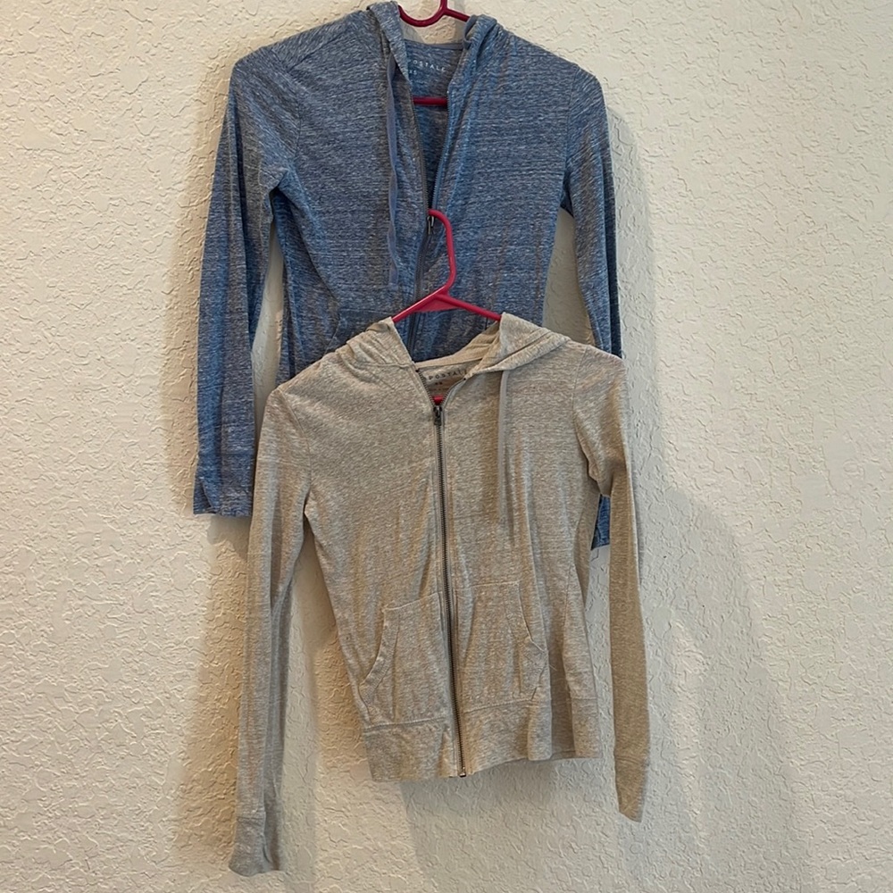 2 Aeropostale zip ups